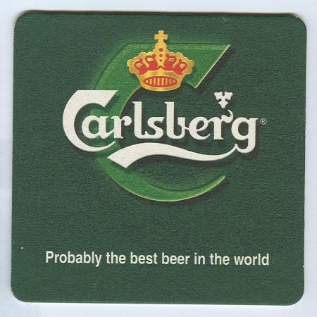 Carlsberg alátét A oldal